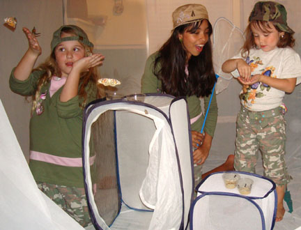 Painted Lady Colony kids